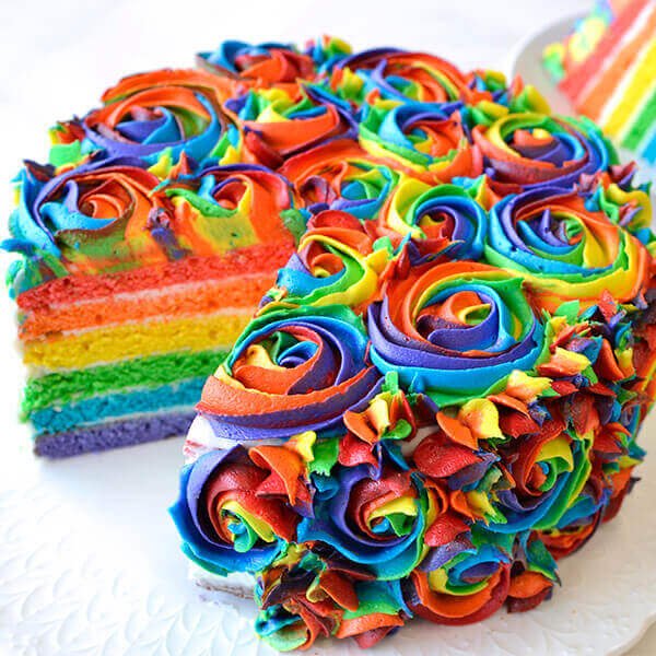 Rainbow cake